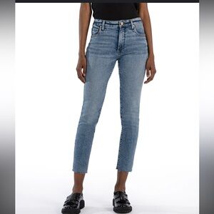 NWT Kut from the Kloth Reese Ankle Straight Leg-Size 10